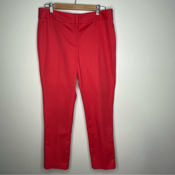 Nine West Dress Pants SZ 10 Suit Separates Cotton Stretch Pants Trousers - Picture 1 of 8